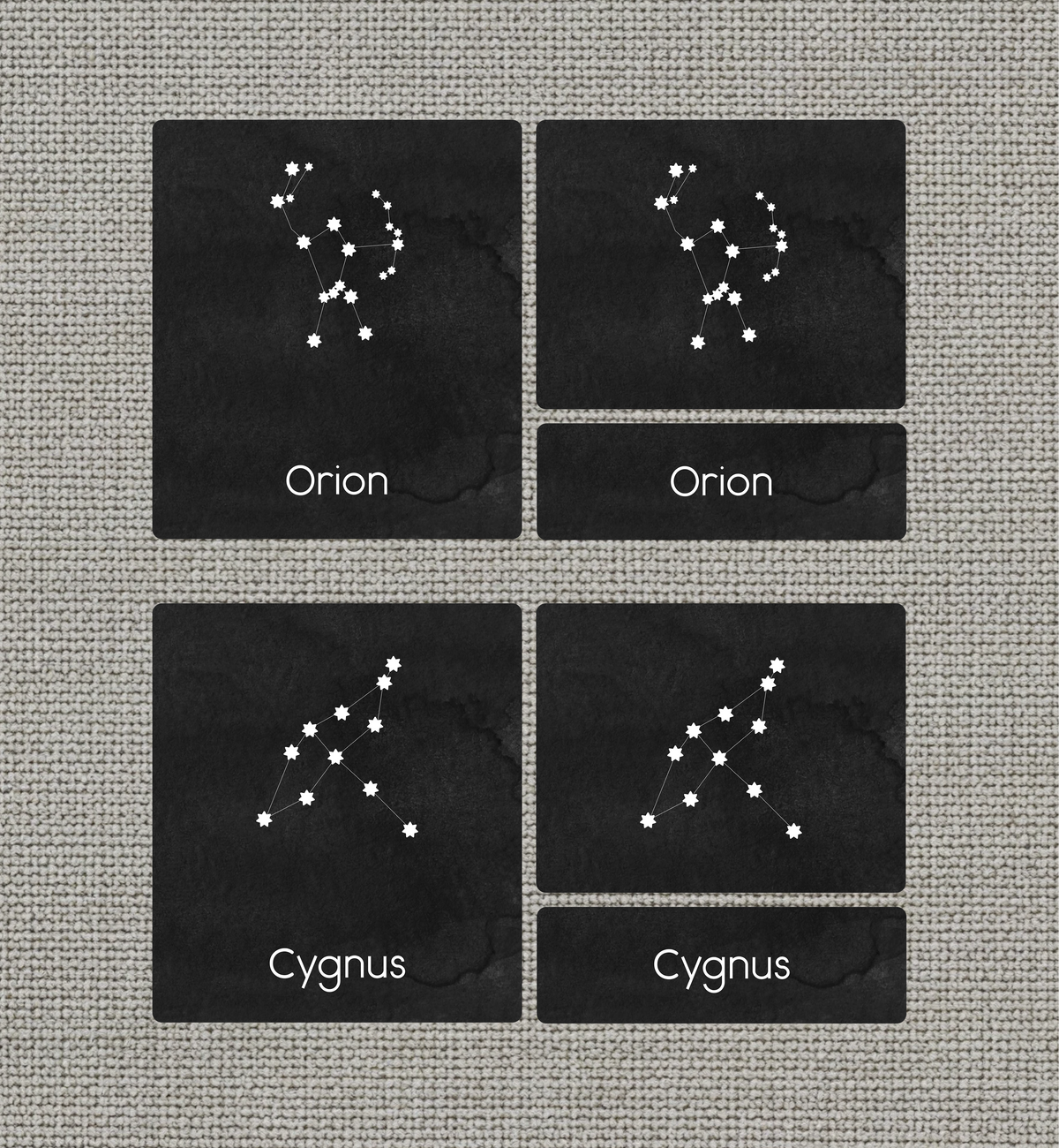Constellations Nomenclature Cards