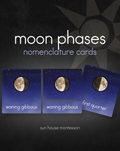 Moon Phases Nomenclature Cards