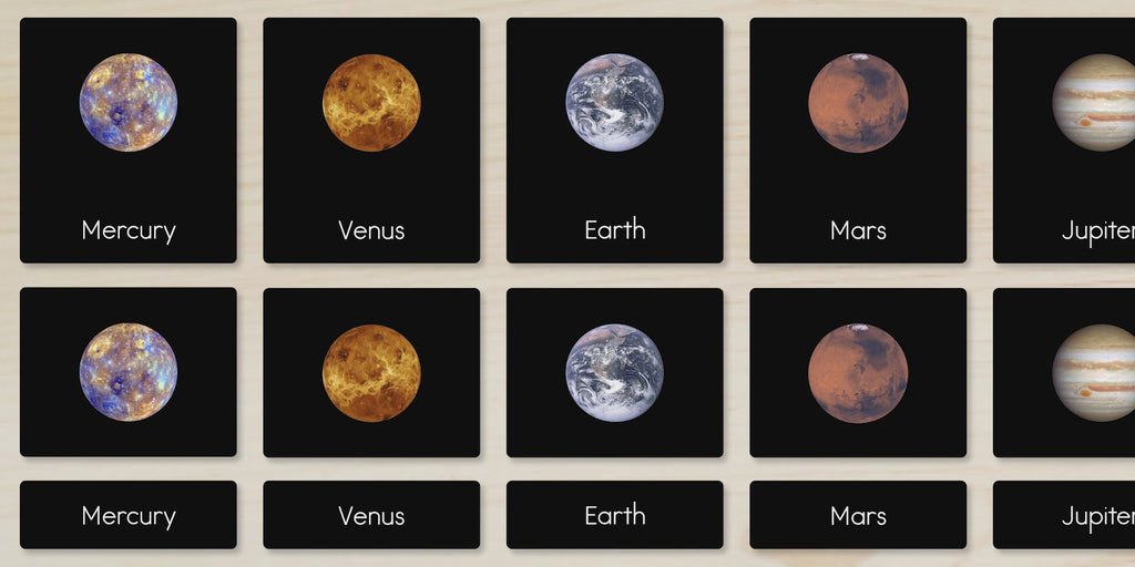 Solar System Nomenclature Cards